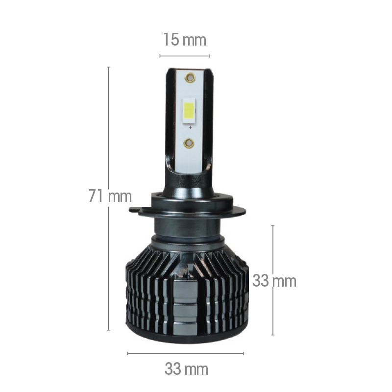 Ampoule LED H7 avec ballast intégré