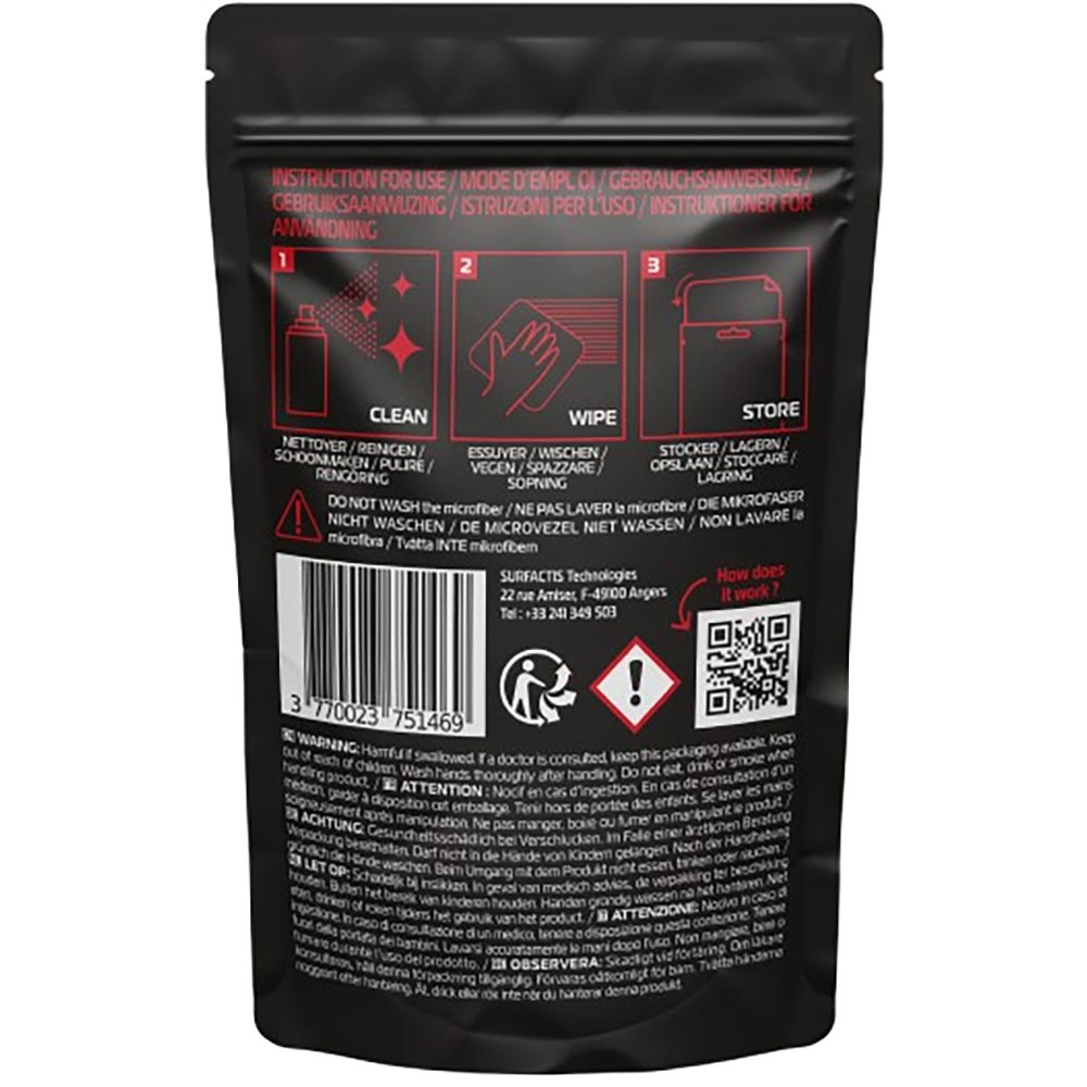 Lingettes microfibre anti-buée VisioFog®