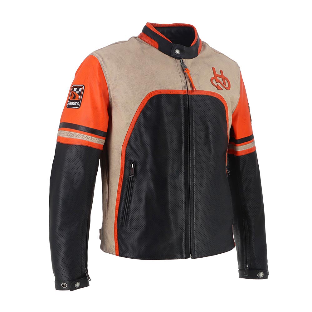 Blouson Indianapolis - cuir perforé