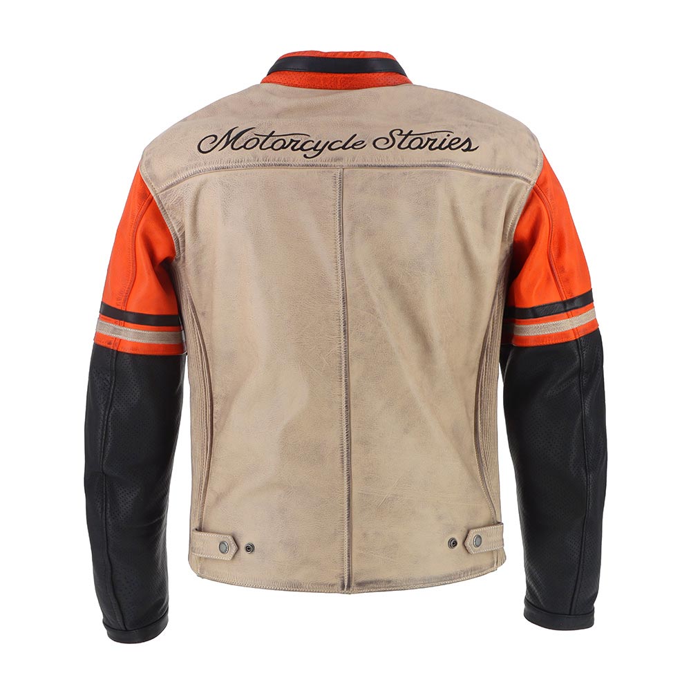 Blouson Indianapolis - cuir perforé