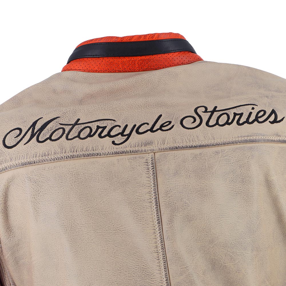 Blouson Indianapolis - cuir perforé
