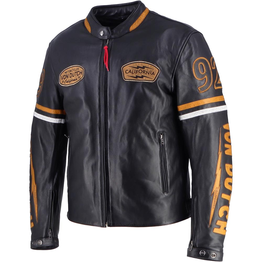 Von Dutch - Blouson California Men - cuir