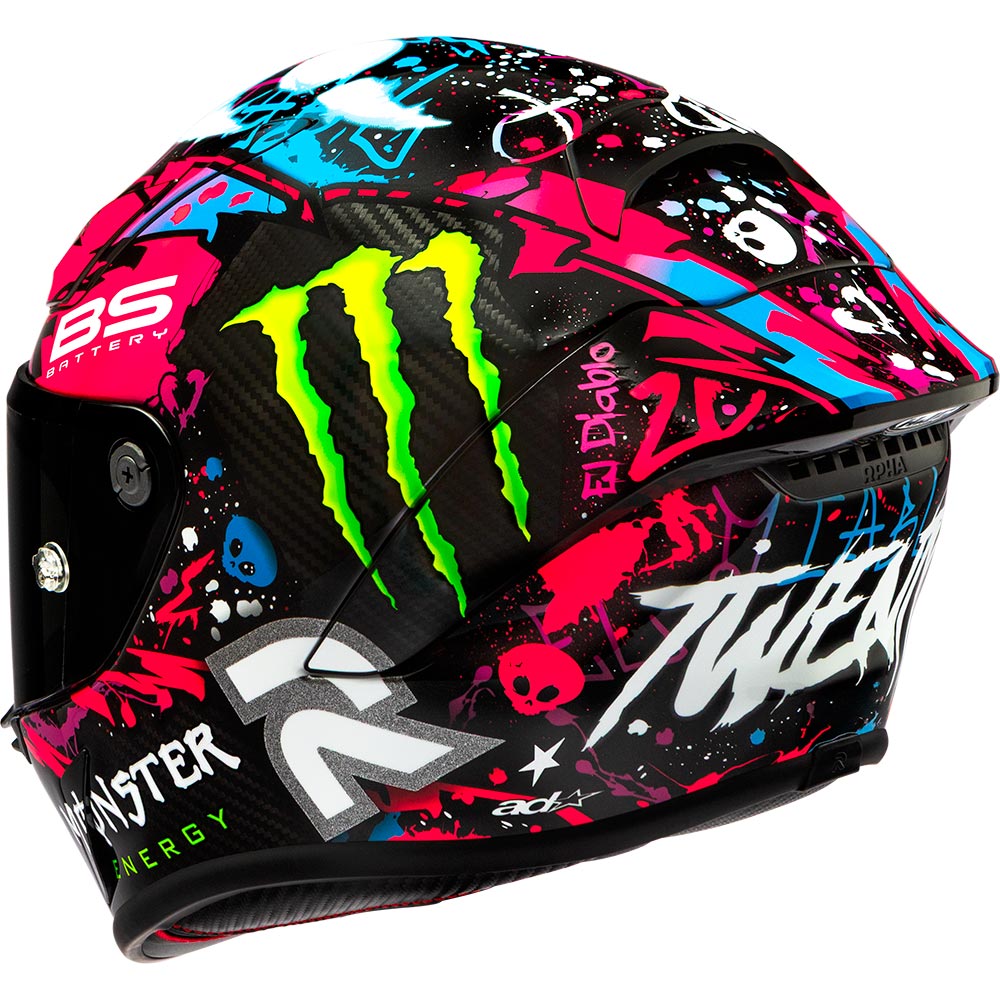Casque RPHA 1 V2 Carbon Funky Diablo