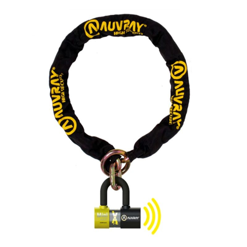 Chaîne Xtrem SRA 120 cm - Lasso avec bloque-disque Xtrem Mini Alert