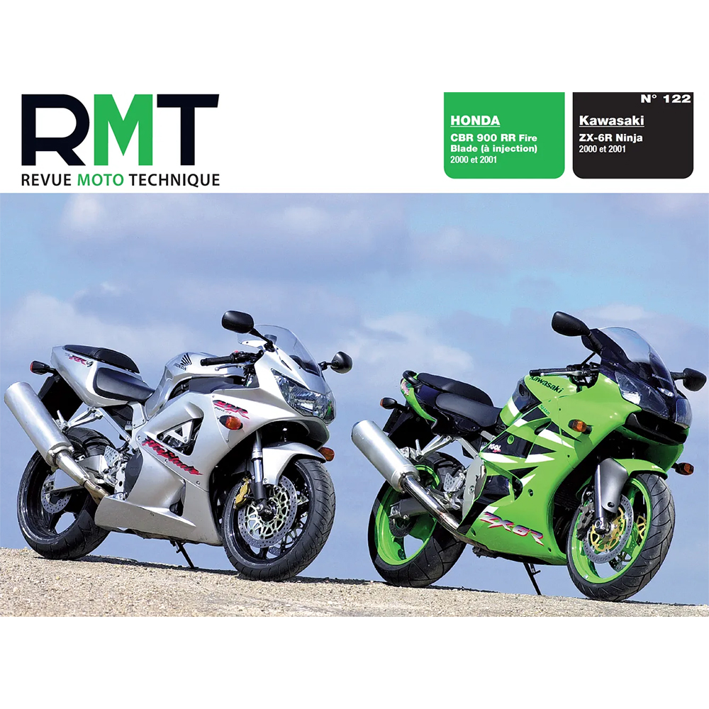 RMT 122.1 KAWASAKI ZX6R (2000 à 2001) et HONDA CBR 900 RR (2000 à 2001)