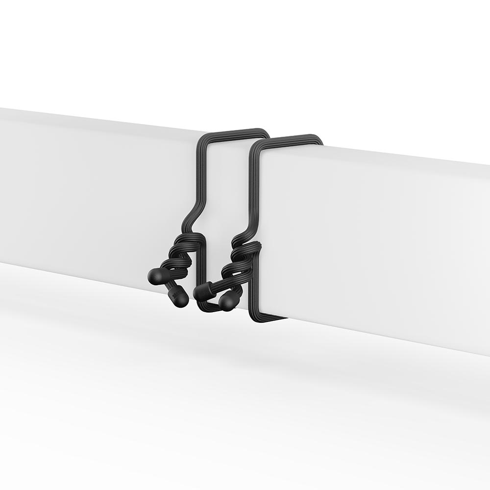 Fixation flexible polyvalente Gumby avec attaches Gear Ties