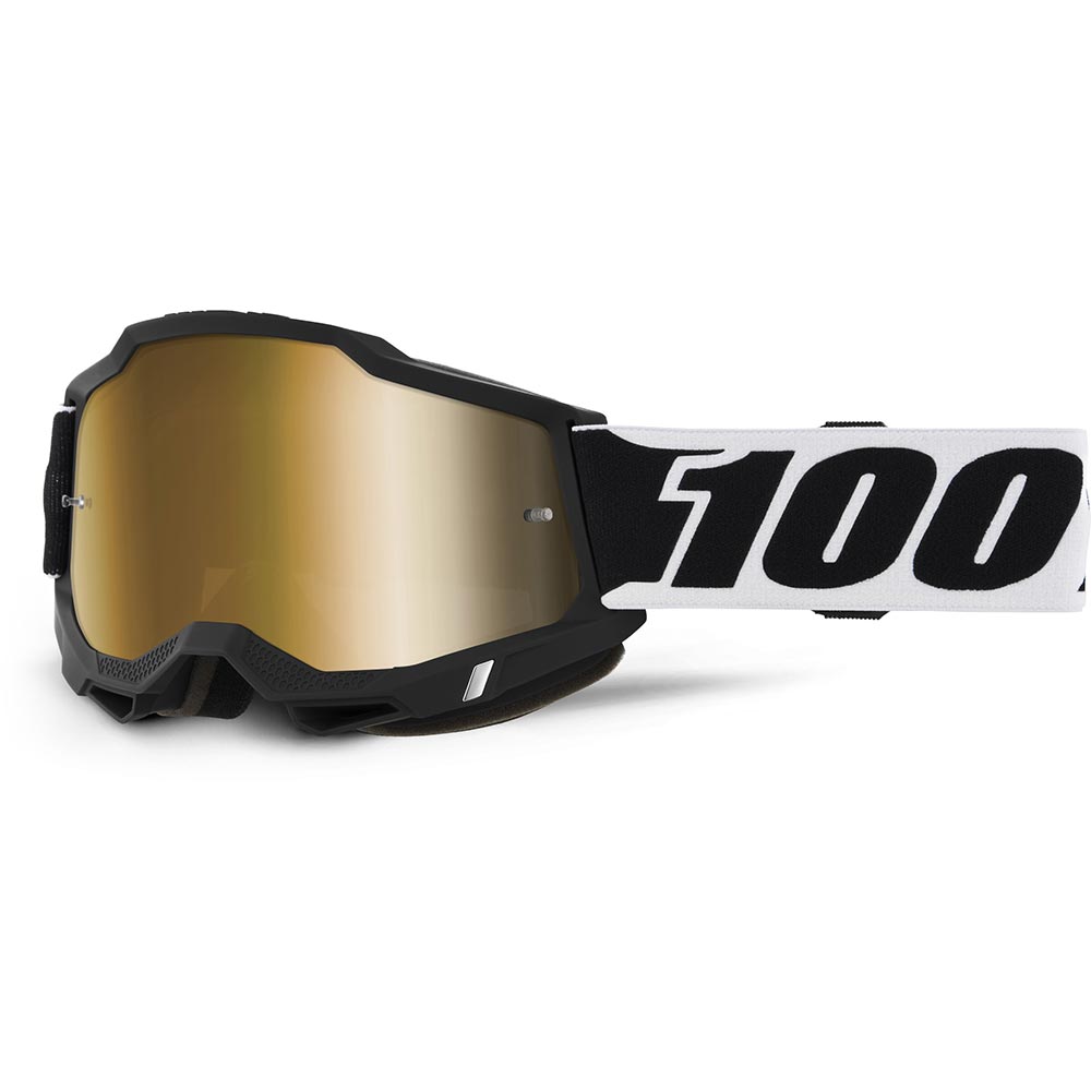 Masque Accuri 2 Blck001 - True Gold Mirror