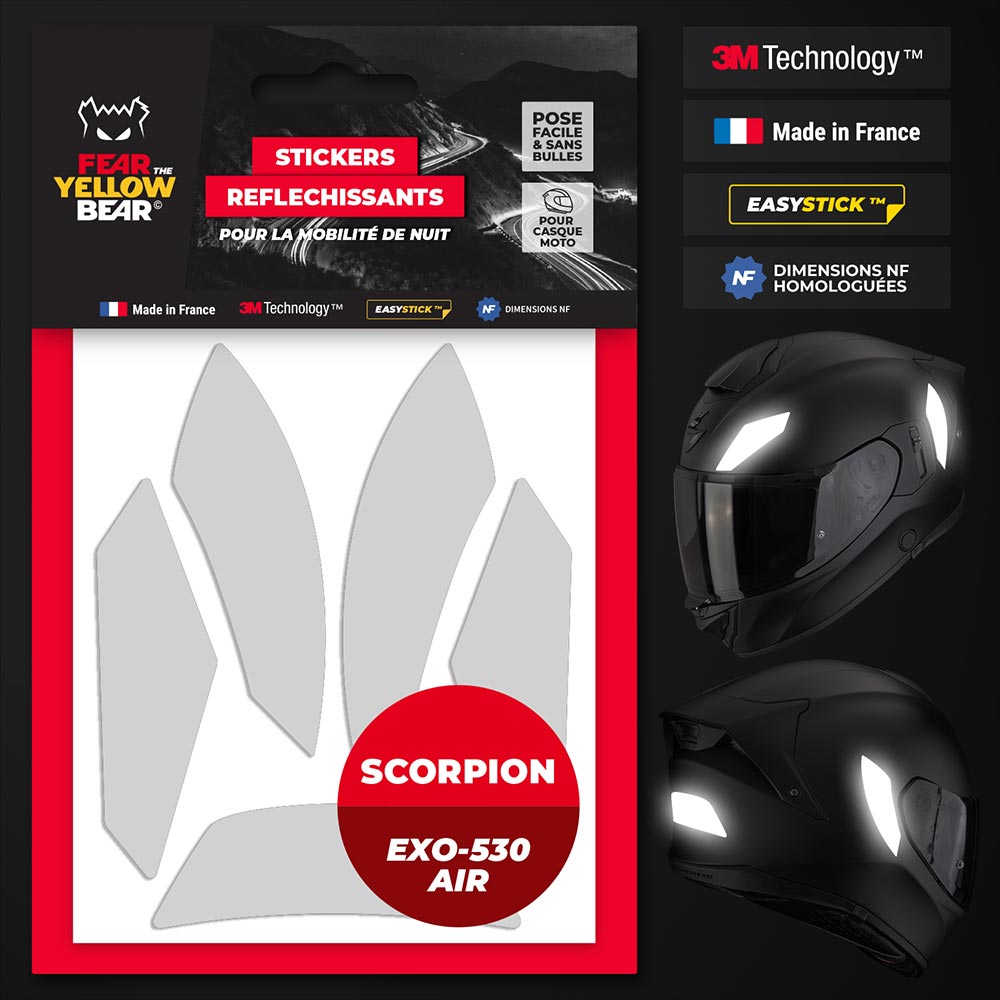 Stickers réfléchissants Scorpion Exo 530 Air™