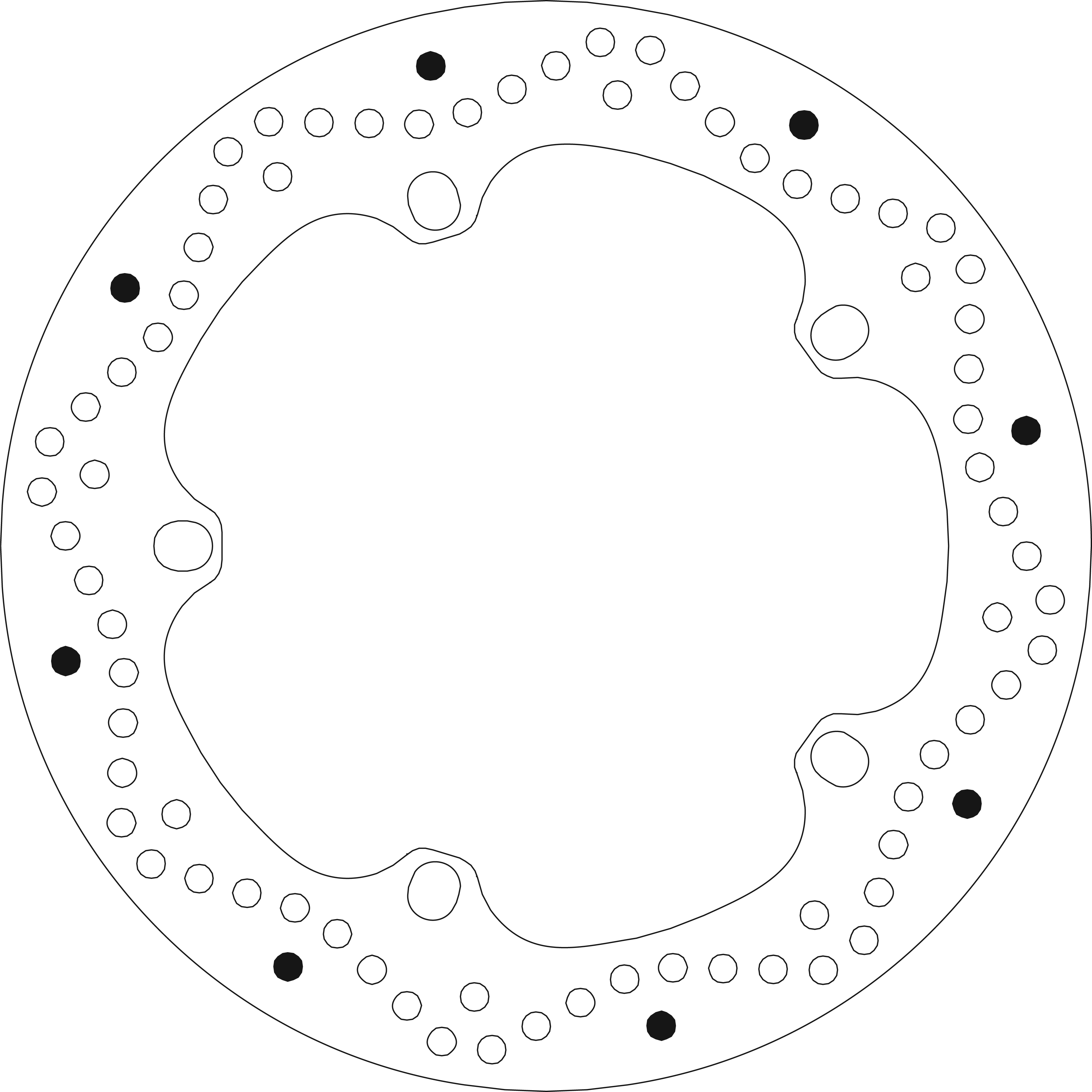 Disque de frein 5014