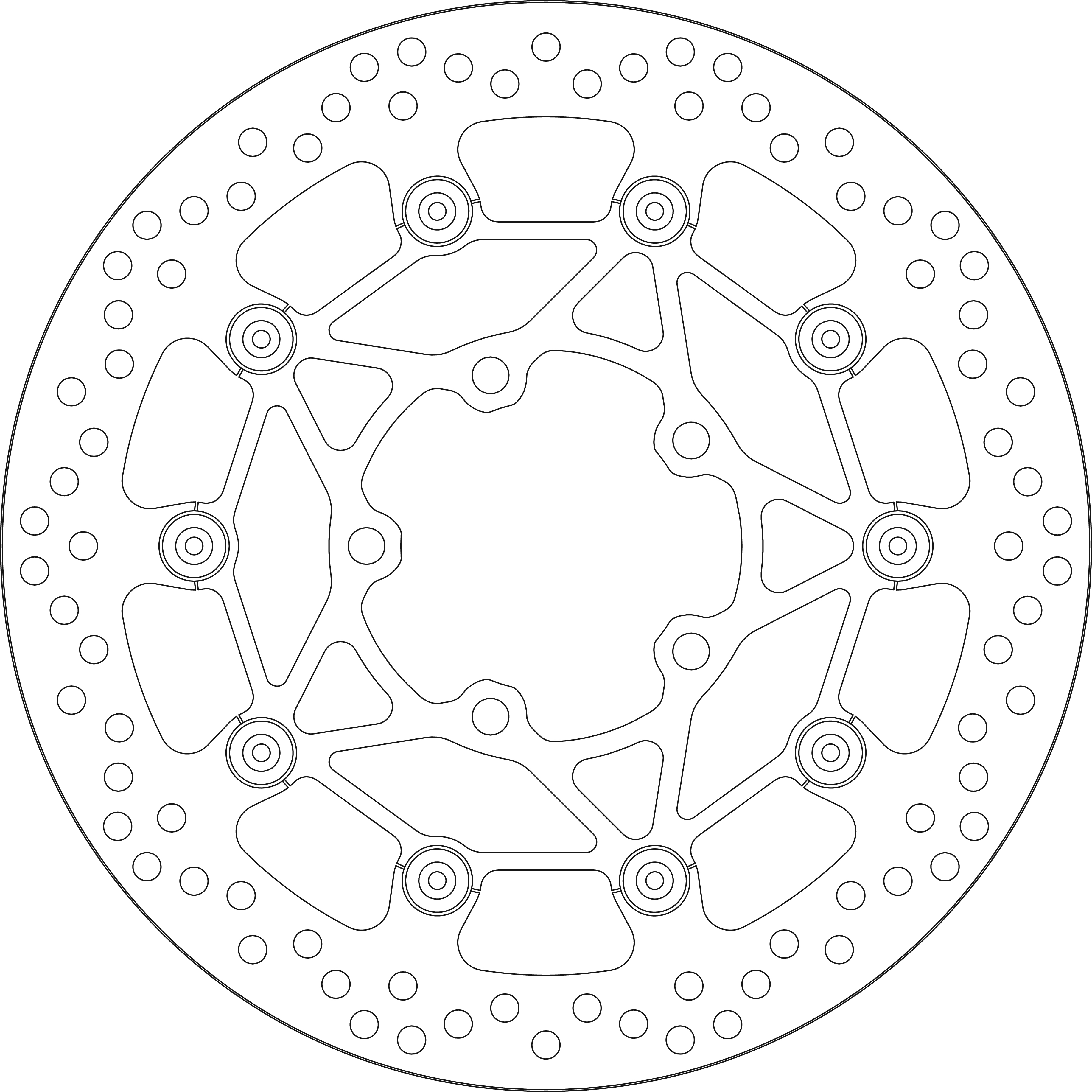 Disque de frein 5075