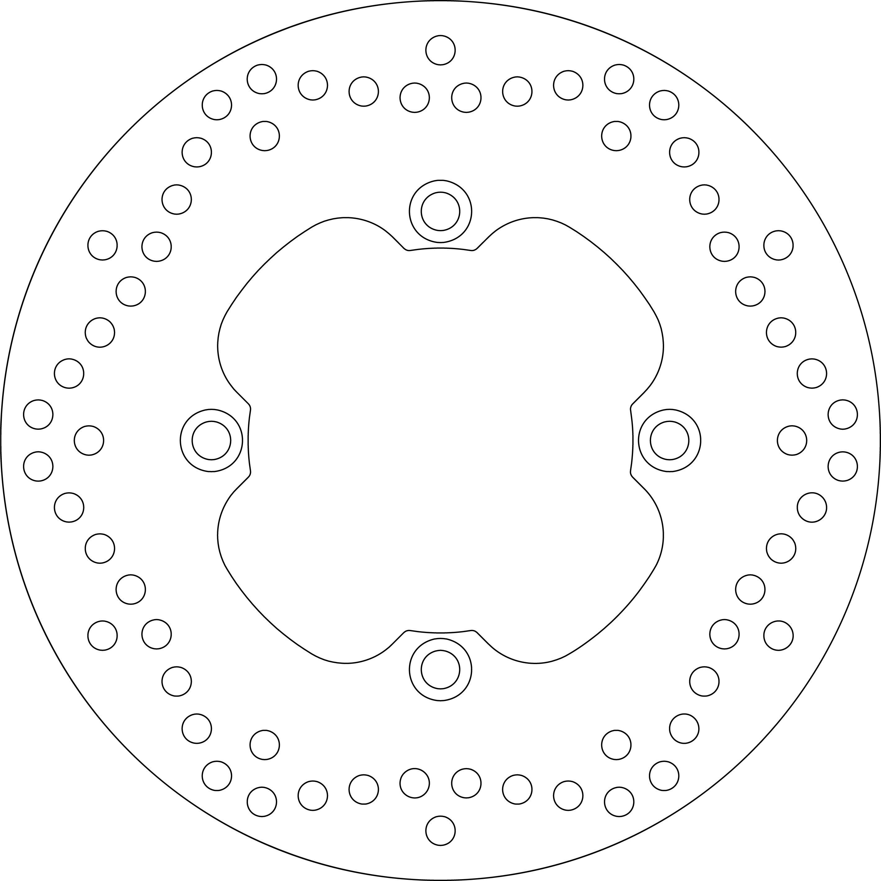 Disque de frein 5081