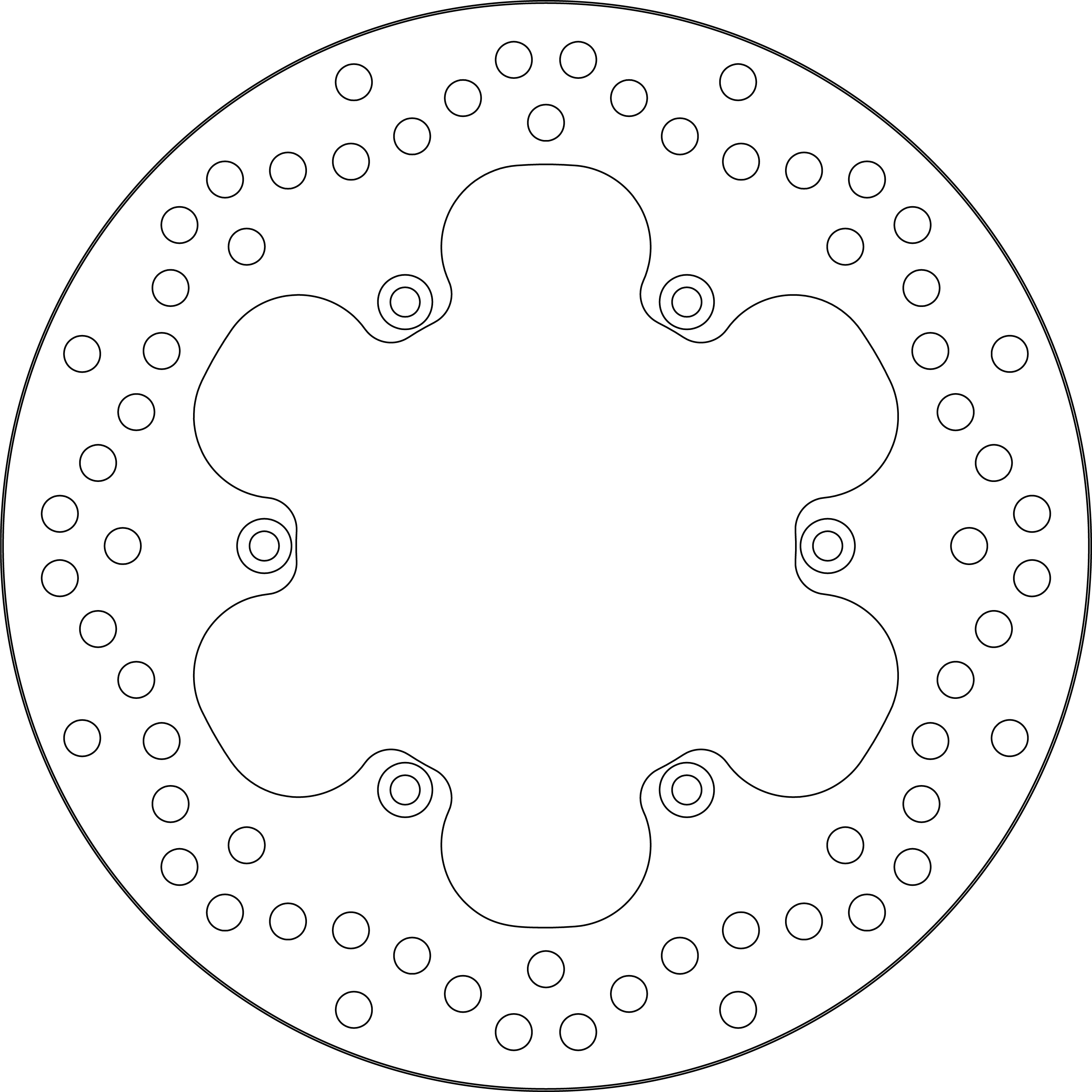 Disque de frein 5089