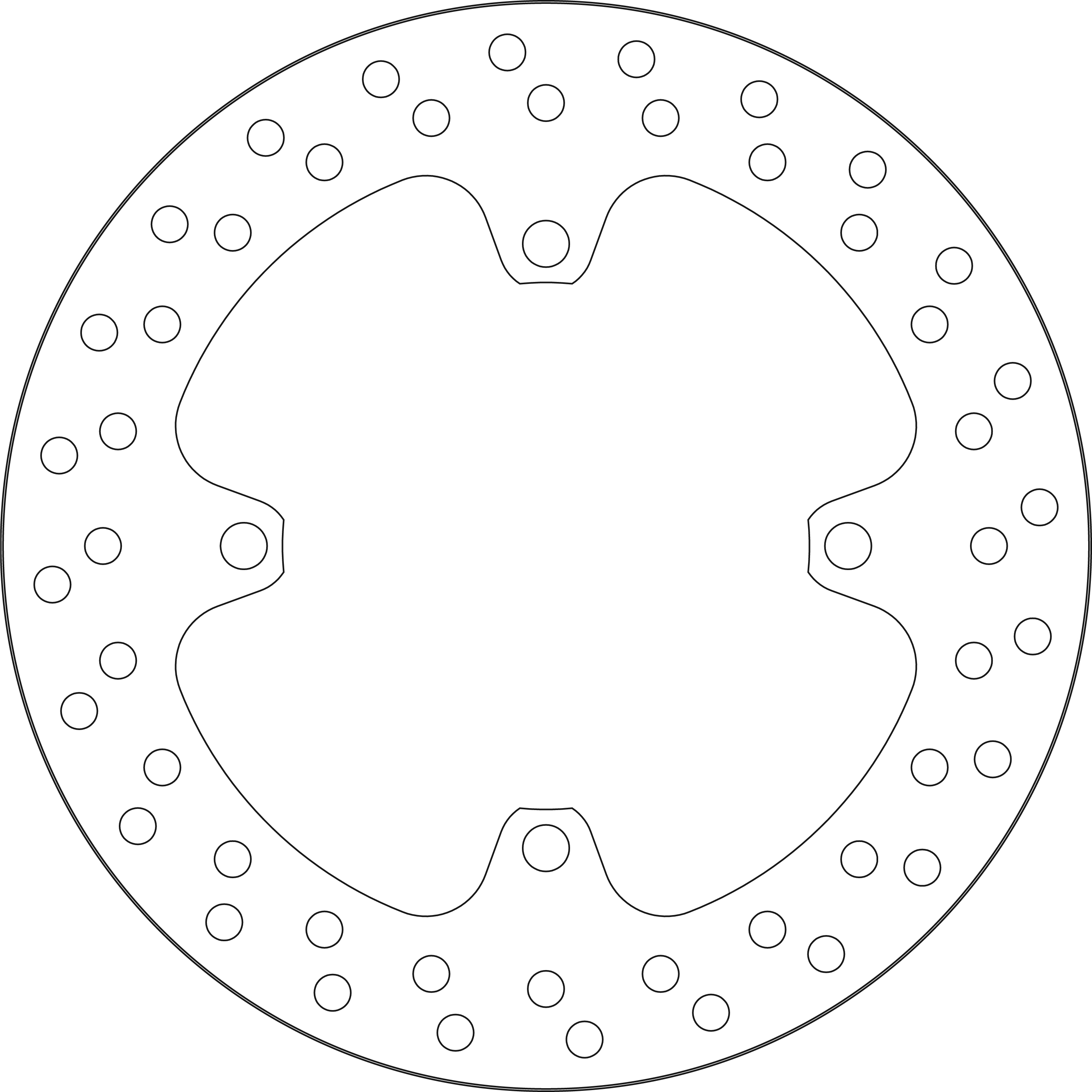Disque de frein 5106