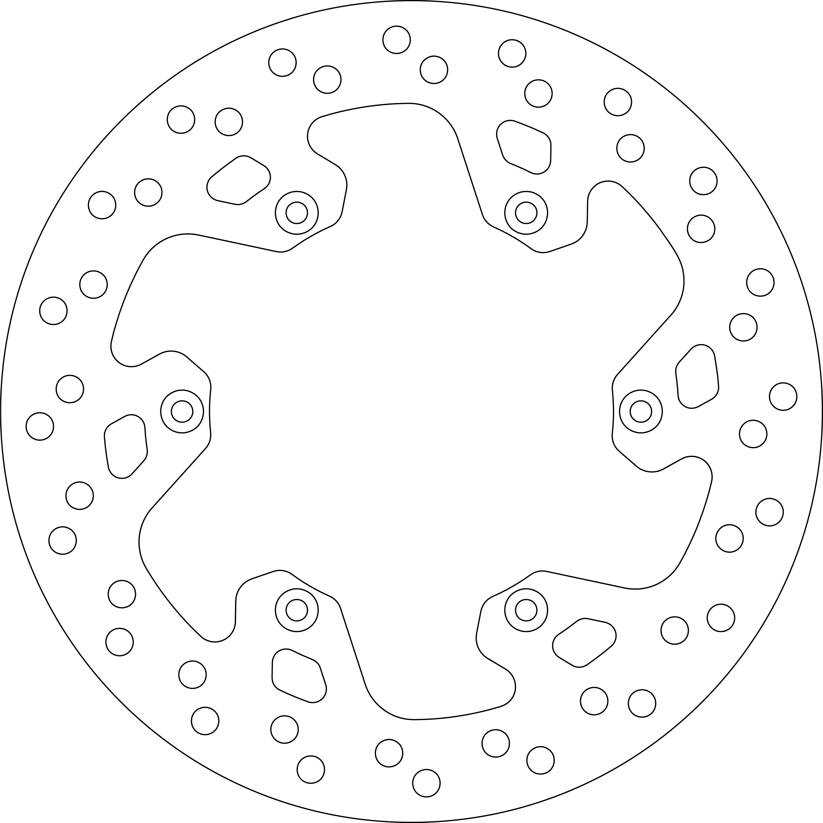 Disque de frein 5124