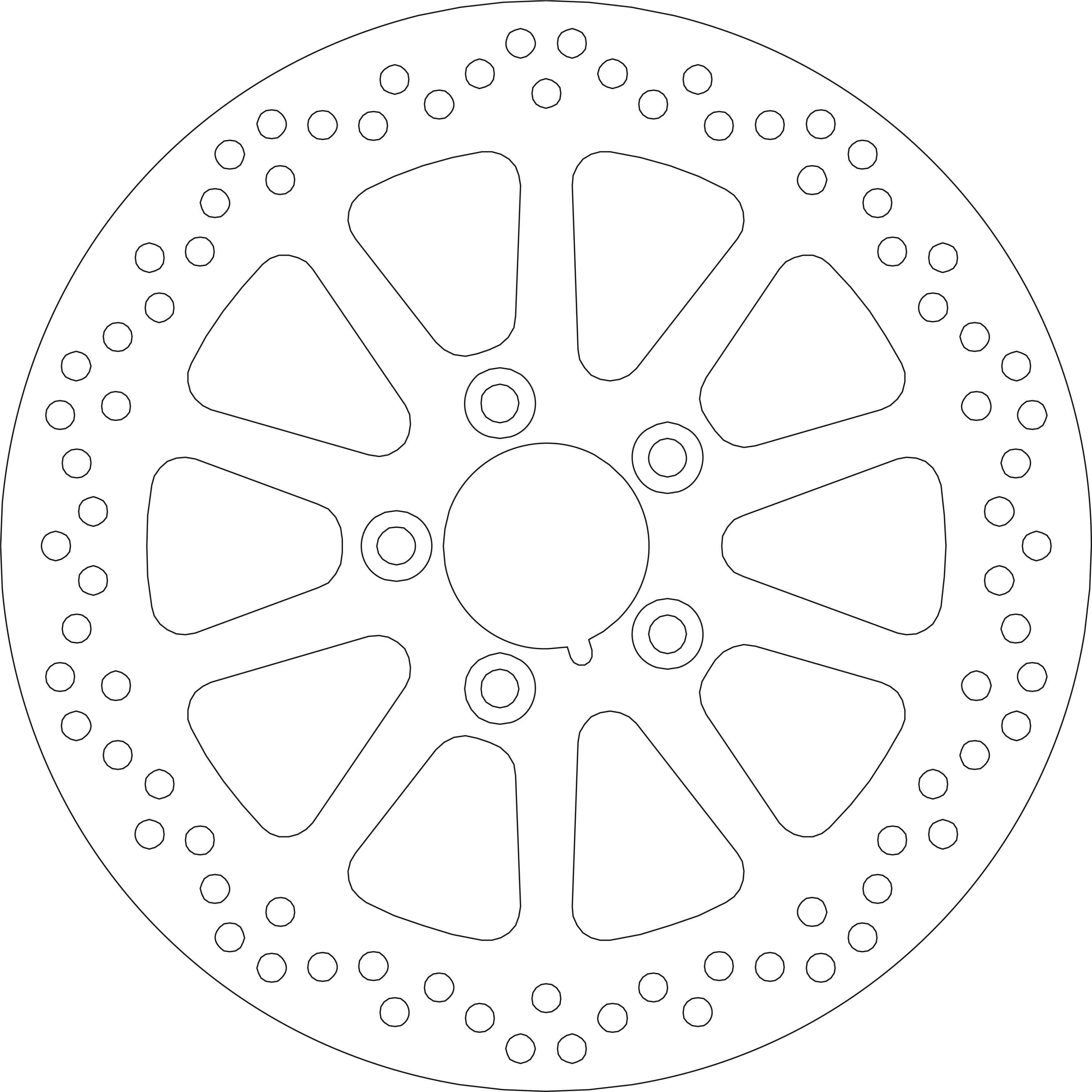 Disque de frein 5160