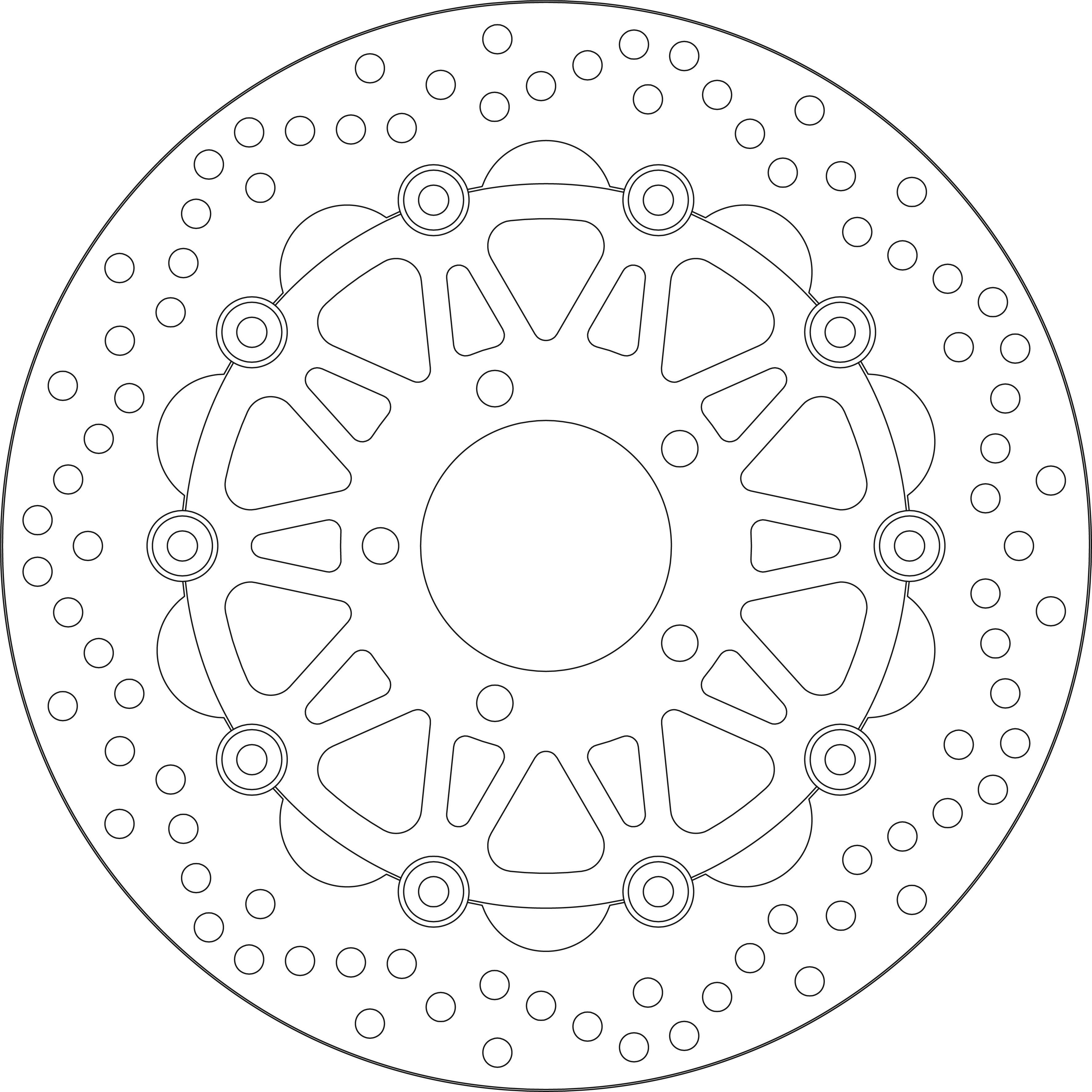 Disque de frein 5164
