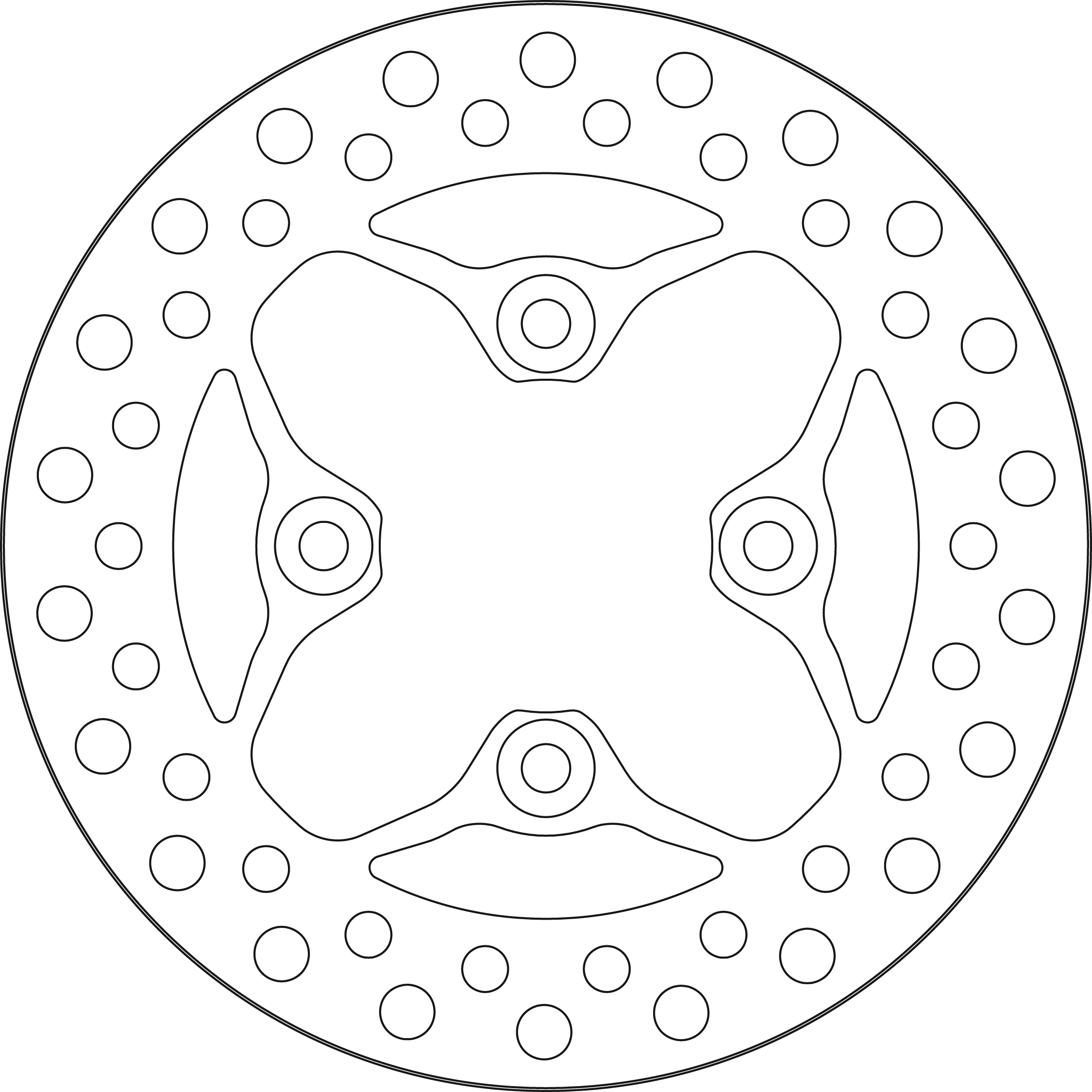 Disque de frein 5172