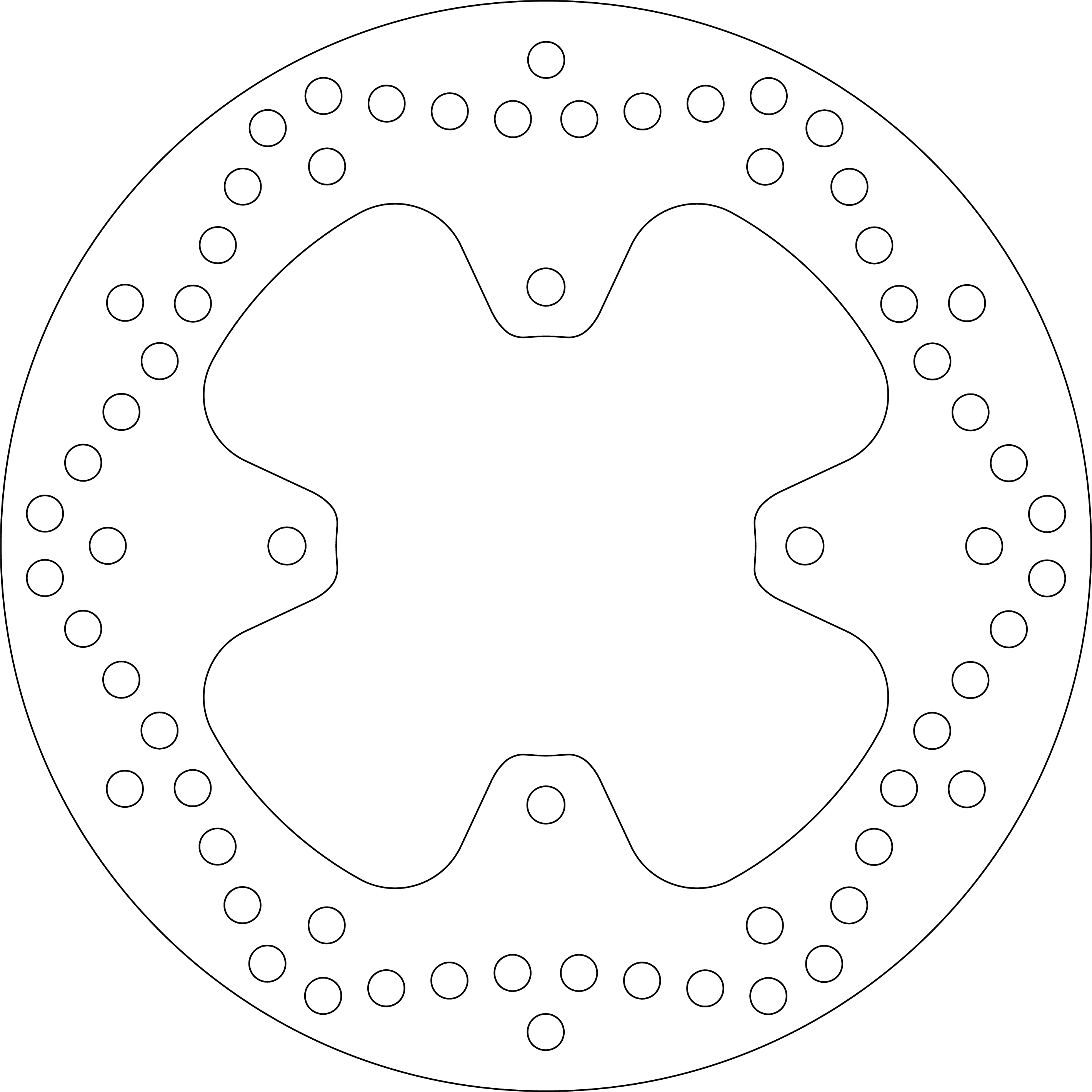 Disque de frein 5238
