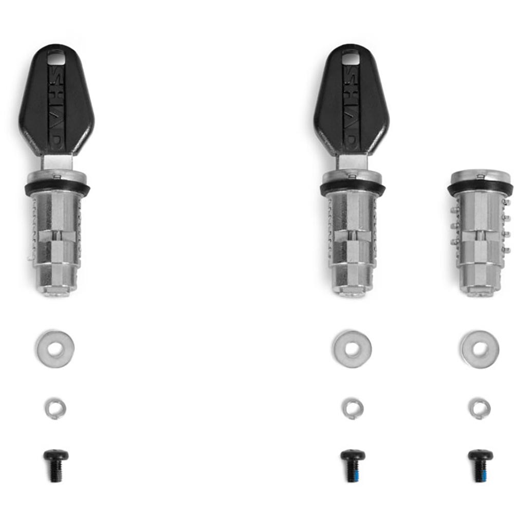 Kit de clés + 3 barillets à clé