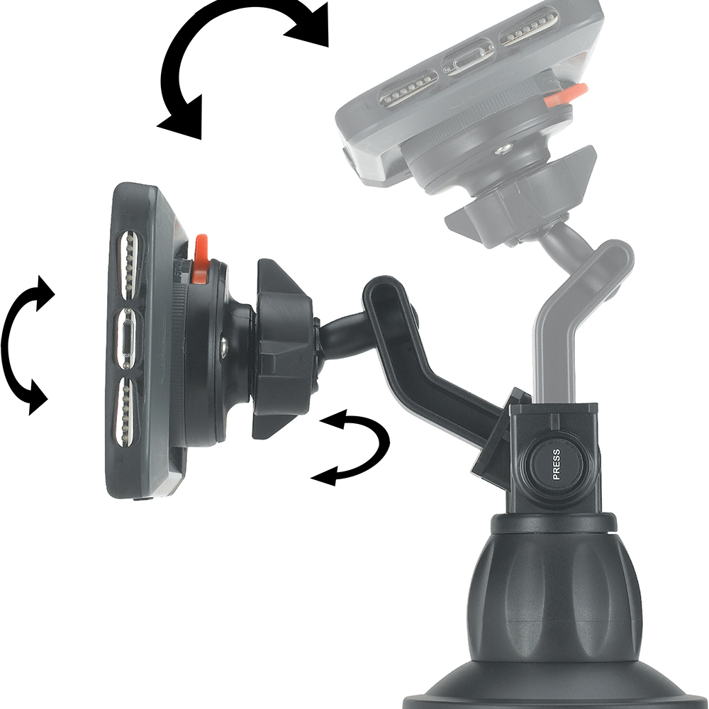 Support Voiture Ventouse - FitClic Neo