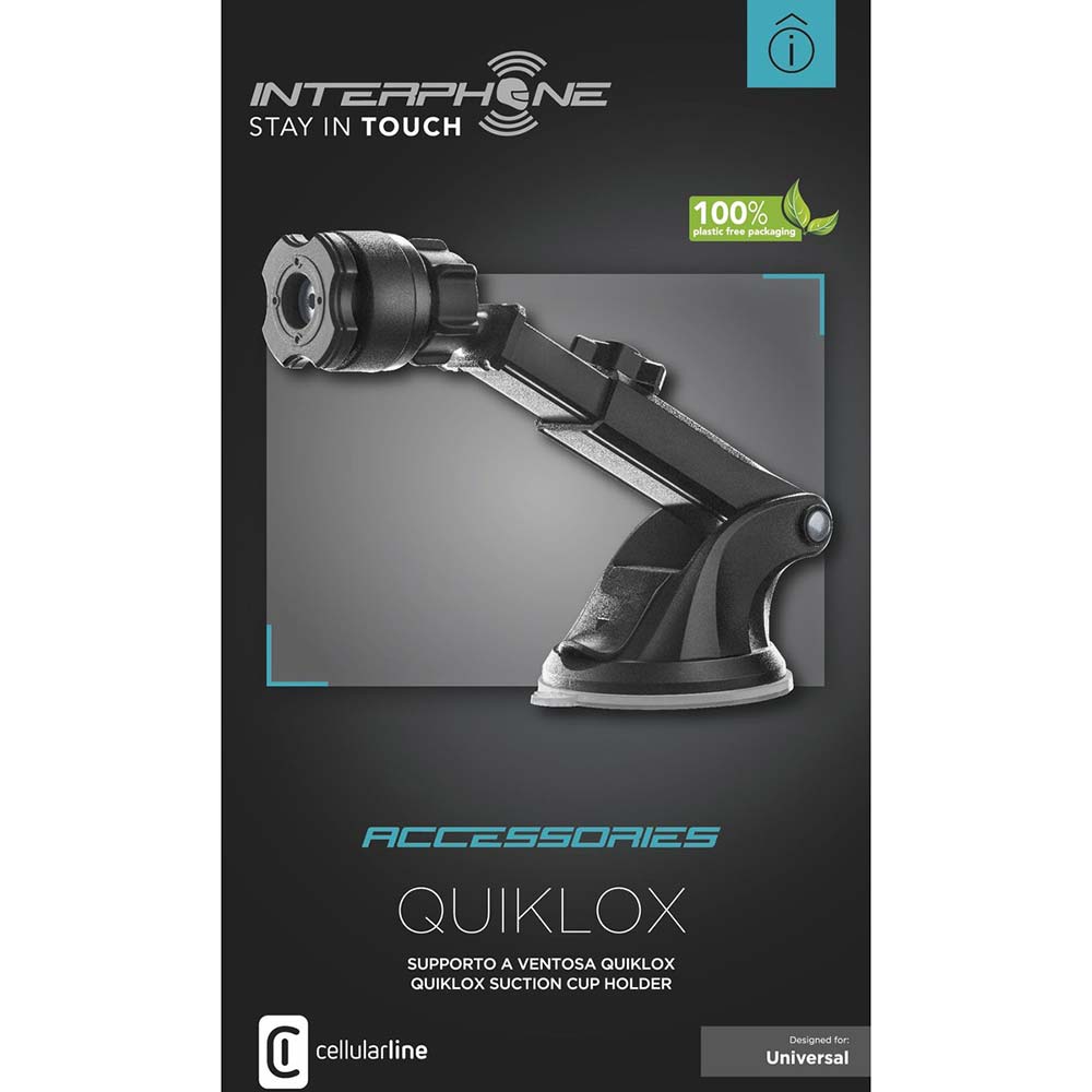 Support ventouse Quiklox pour voiture