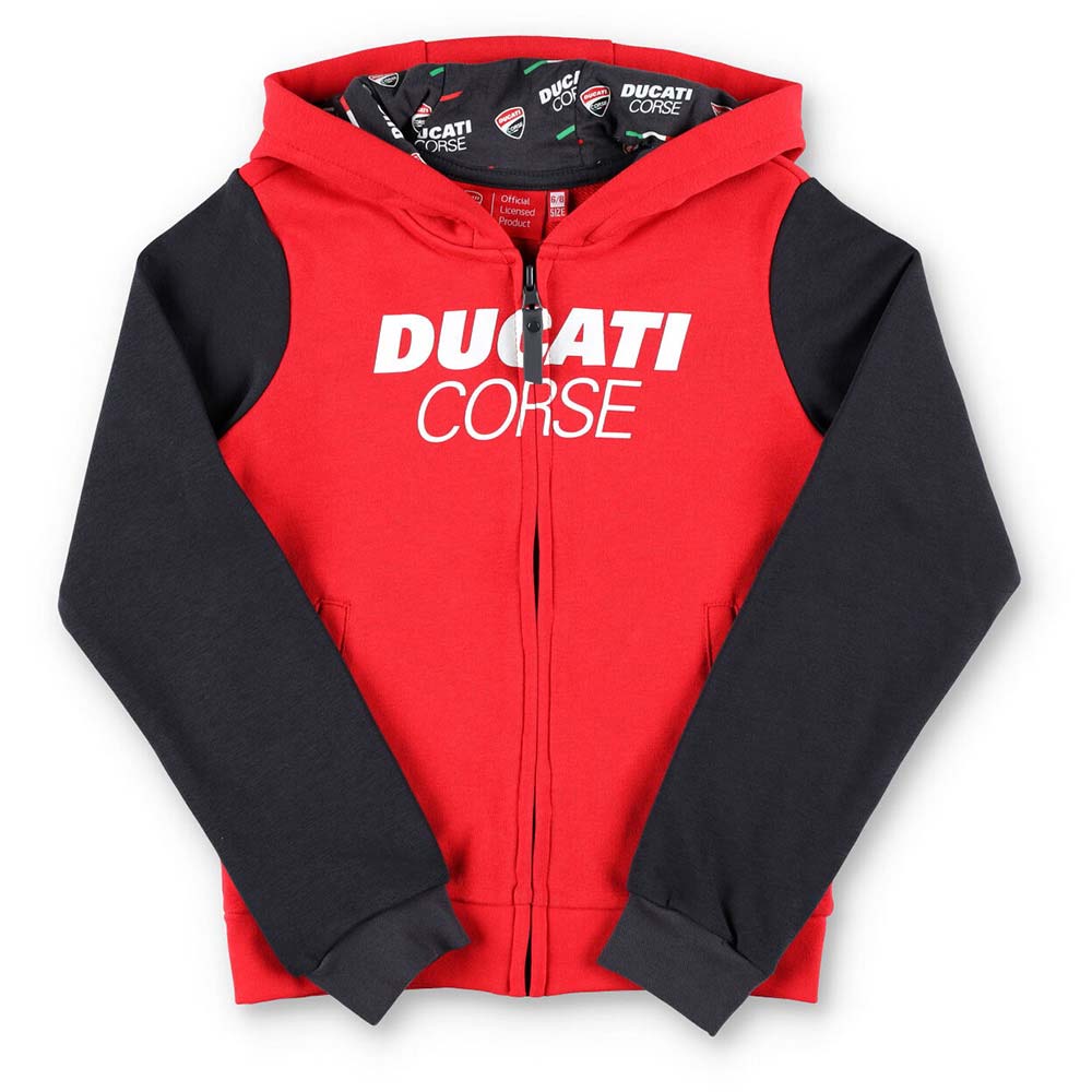 Sweat zippé à capuche enfant Corse