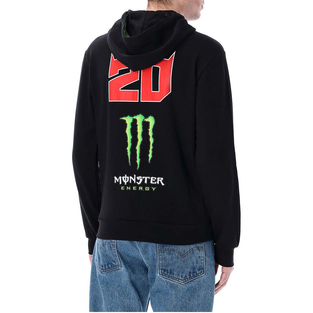 Sweat zippé à capuche Dual FQ20 Monster