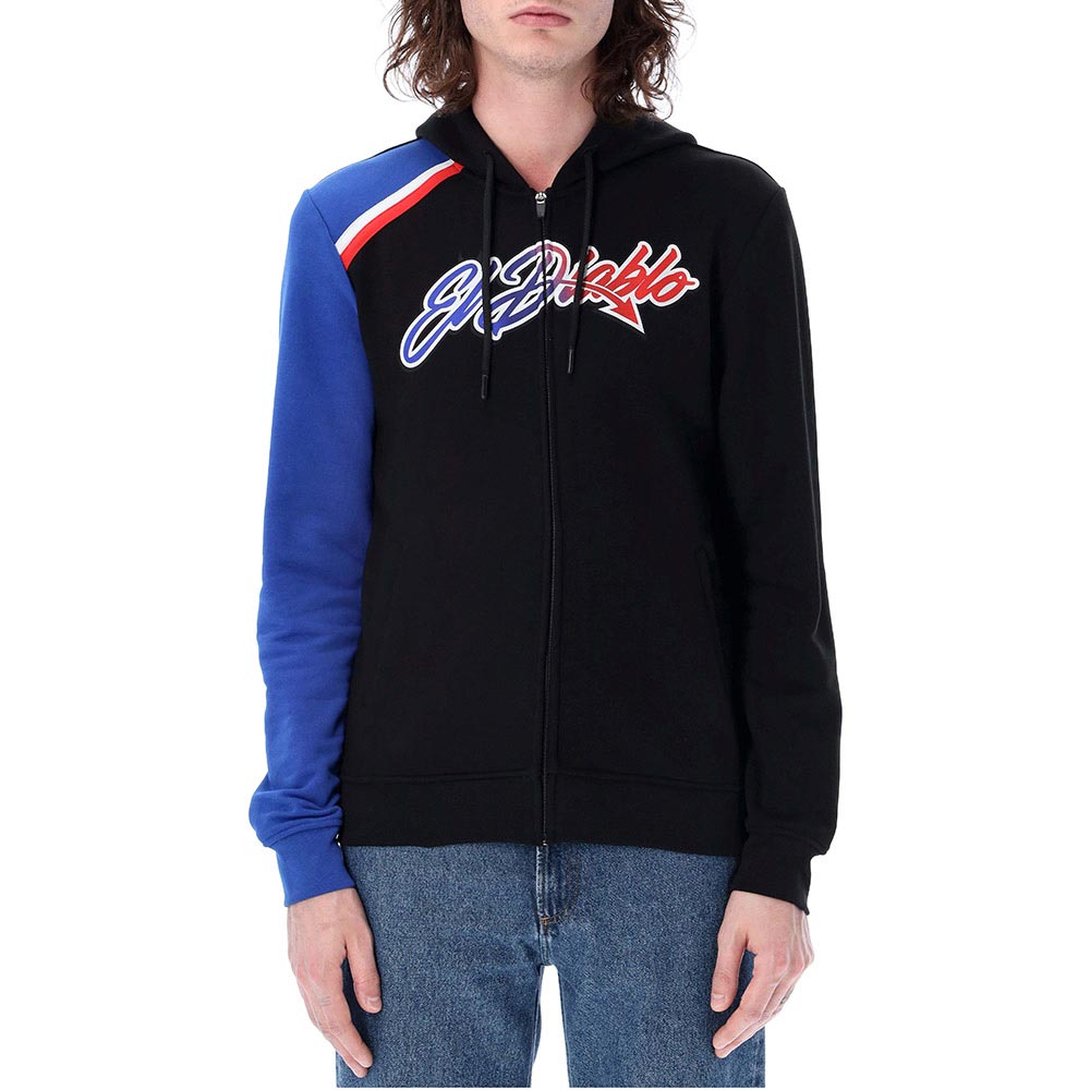 Sweat zippé à capuche El Diablo