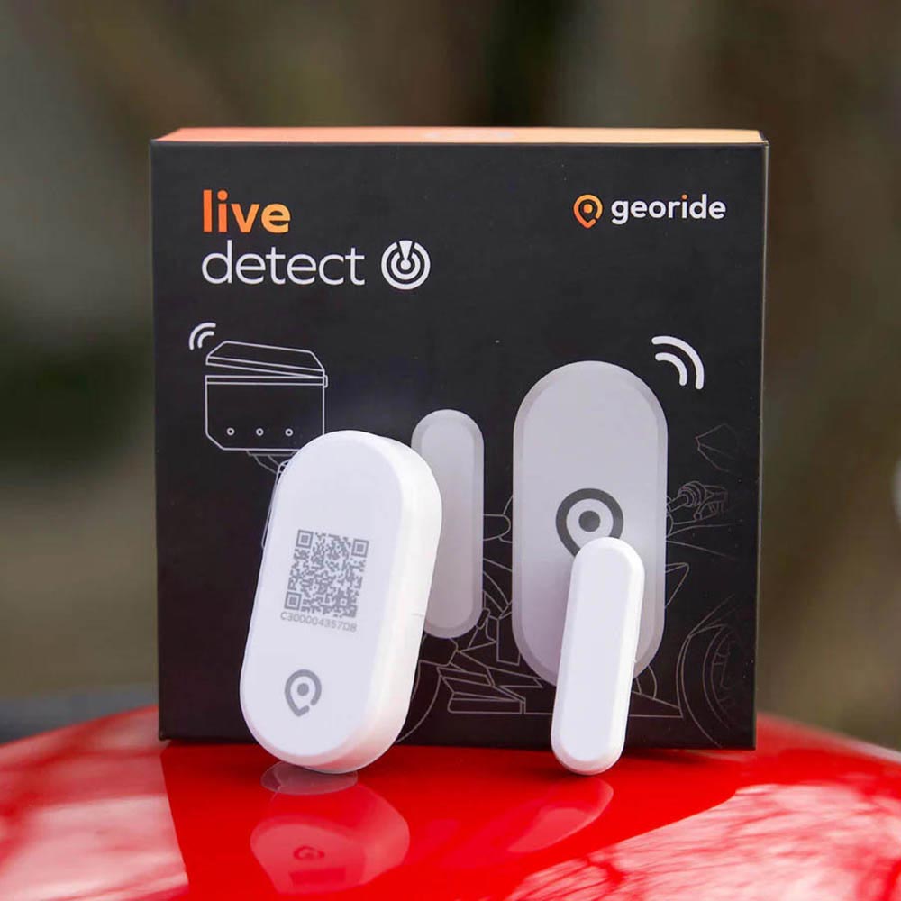 Live Detect - Alertes d'ouverture de top-case, valise ou garage | GeoRide 3s
