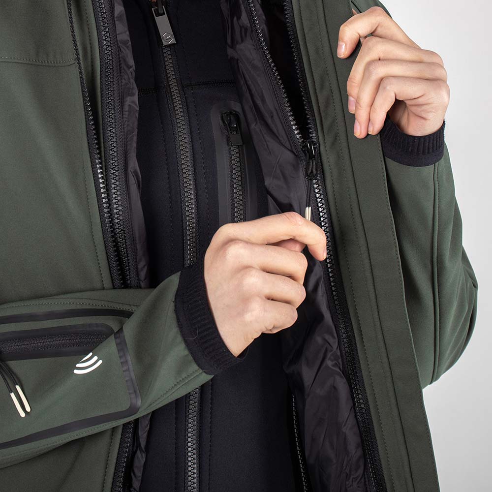 Veste zippée femme Dual Pro