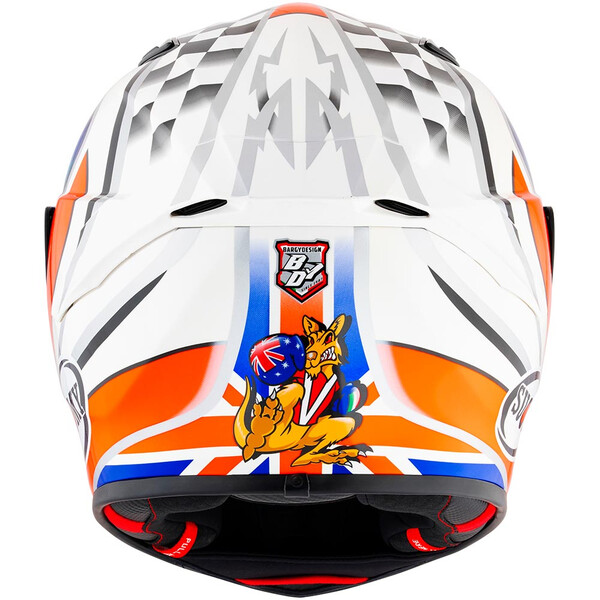 Casque Track-1 Troy Bayliss Replica 2002