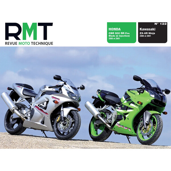 RMT 122.1 KAWASAKI ZX6R (2000 à 2001) et HONDA CBR 900 RR (2000 à 2001)