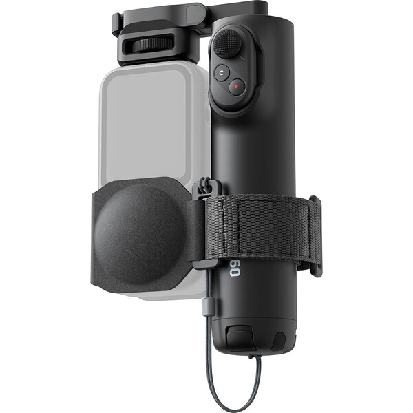 Kit télécommande et perche à selfie rabattable version étendue