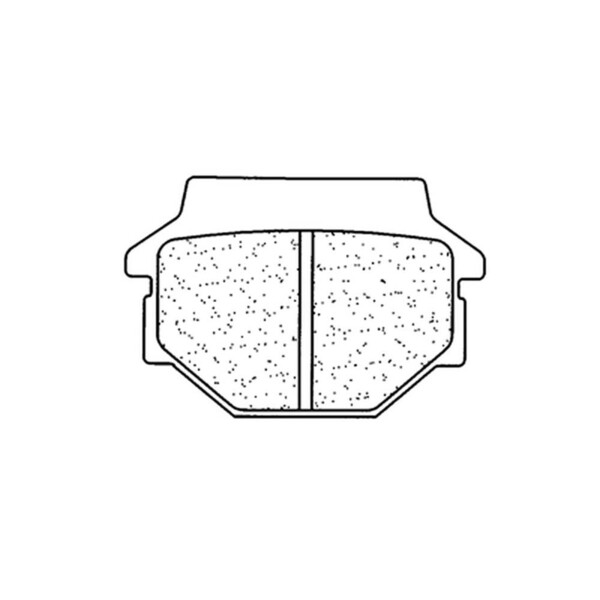Plaquettes de frein Quad métal fritté - 2466ATV1