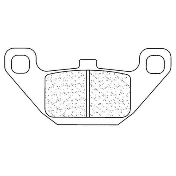 Plaquettes de frein Route métal fritté - 2285A3+
