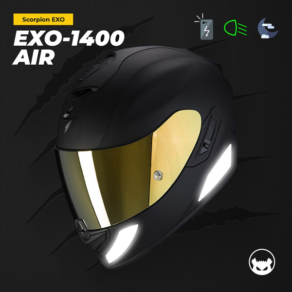 Stickers réfléchissants Scorpion Exo-1400 Air™ / Exo-1400 Air Evo II™