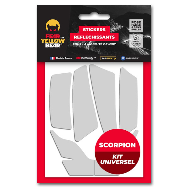 Stickers réfléchissants Scorpion Exo™ - Kit universel