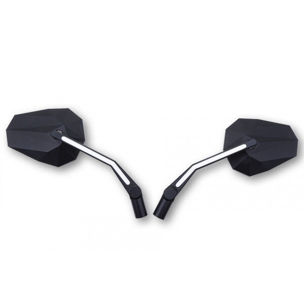 Rétroviseurs Stealth-X3 Réversibles + Feu de position Led