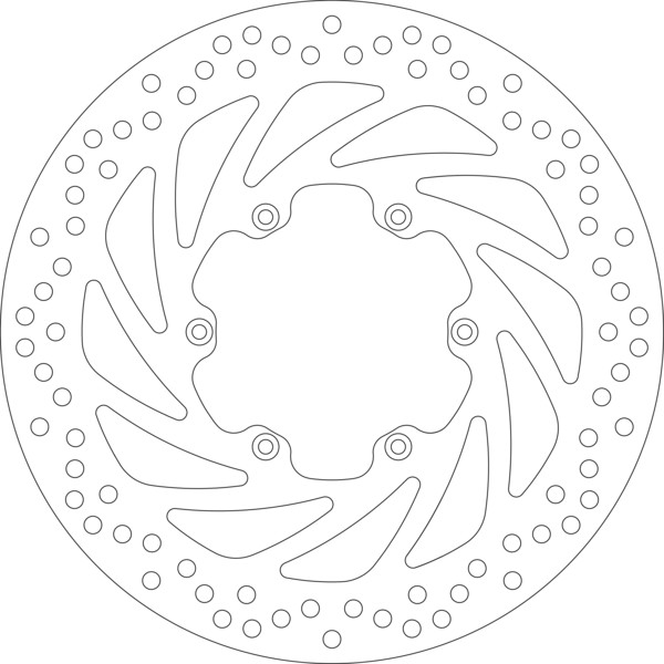 Disque de frein 5088