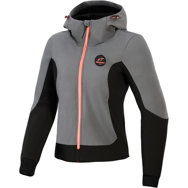 Sweat zippé à capuche femme Stella Radium Tech