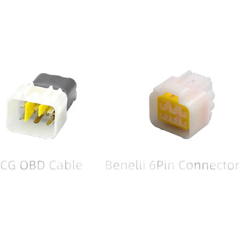 Câble adaptateur CG OBD - Delphi/Benelli 6 broches CHIGEE