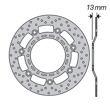 Disque de frein FE.FL11502 France Equipement
