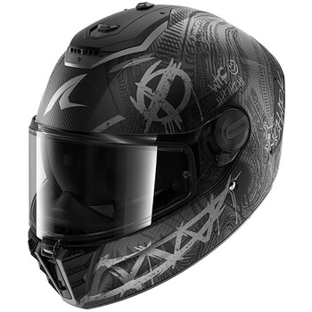 Casque Spartan RS Carbon Shiever Mat Shark