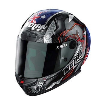 Casque X-804 RS Ultra Carbon Replica C. Stoner 10° Anniversary Nolan
