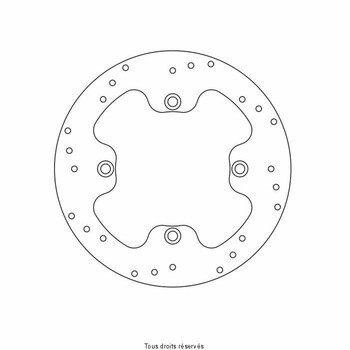 Disque de frein Suzuki DIS1181 Sifam