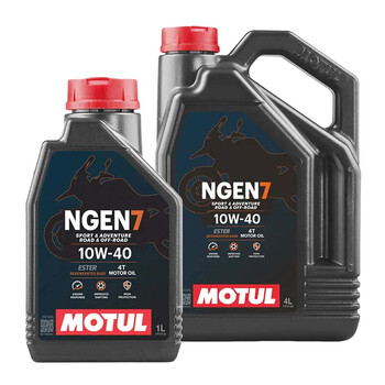Huile NGEN7 4T 10W40 - 4L + 1L offert Motul
