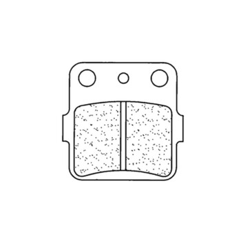 Plaquettes de frein Route métal fritté - 2328S4 Cl brakes