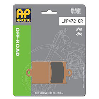 Plaquettes de frein LMP472OR AP Racing