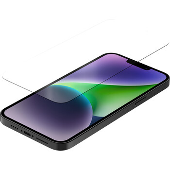 Protection d'écran verre trempé - iPhone 14 Plus Quad Lock