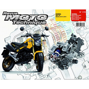 RMT 179 HONDA MSX 125 (2013 à 2015) et HONDA MOTEUR NC700-750DCT (2012 à 2015) Etai
